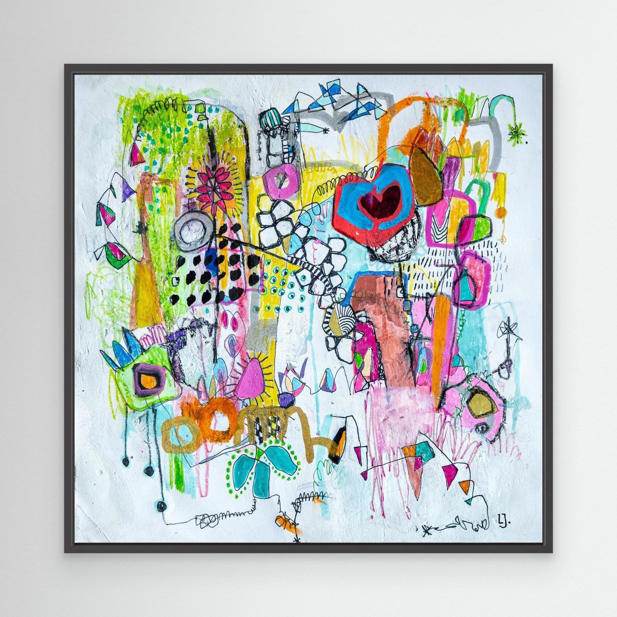 Canvas Print: "Dancing Heart"