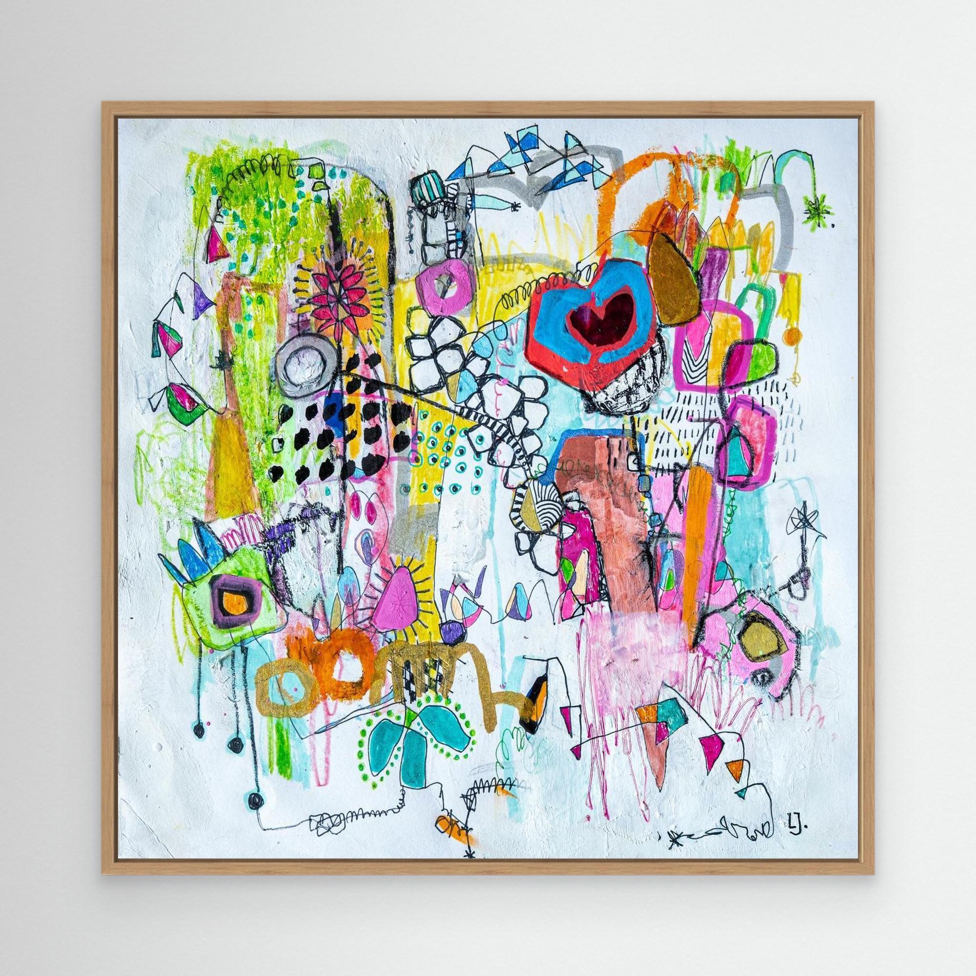 Canvas Print: "Dancing Heart"