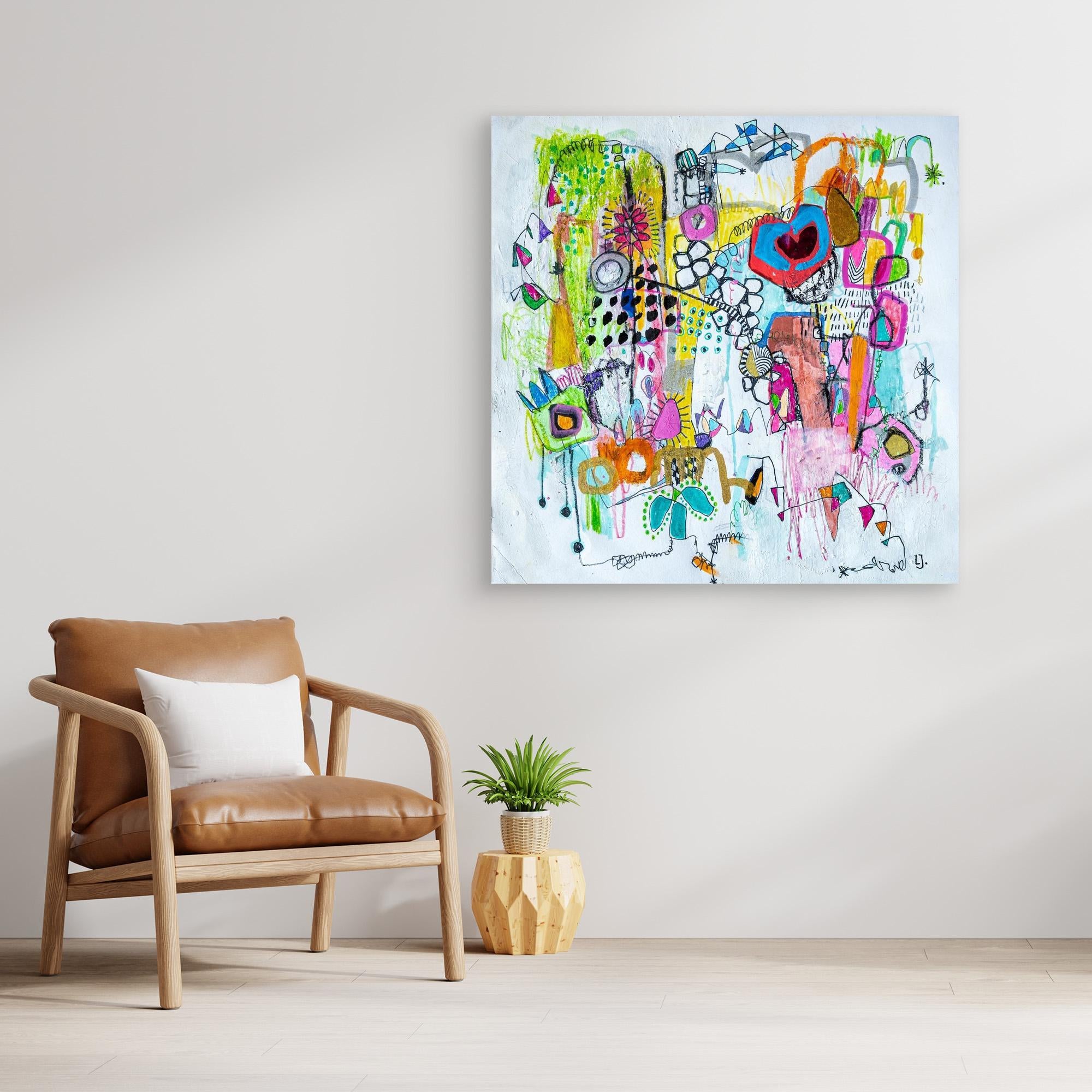 Canvas Print: "Dancing Heart"